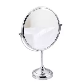 Зеркало настольное, на подставке, круглое, с увеличением, 8", Frap, F6208