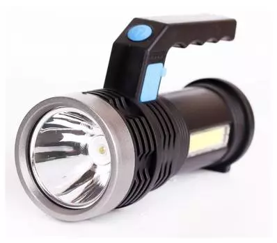 Аккумуляторный фонарь Ultraflash LED53765, черный, 300lm (14665)