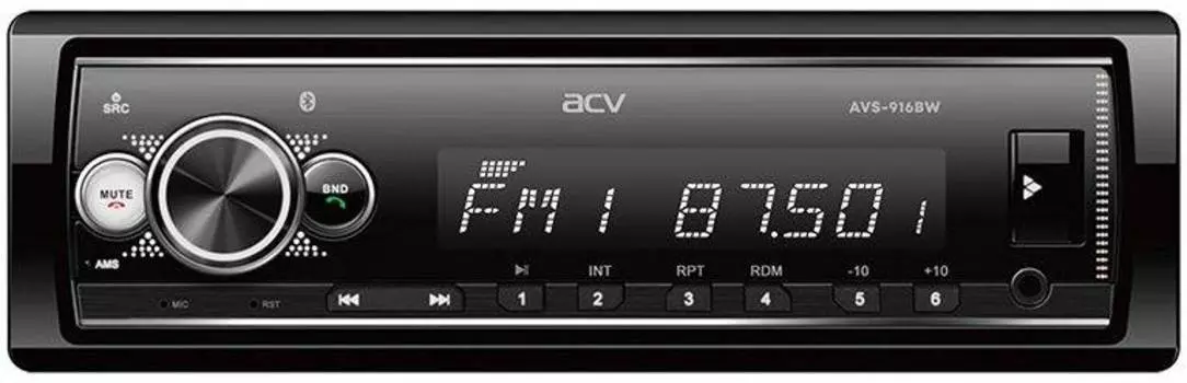 Автомагнитола ACV AVS-916BW (37611)