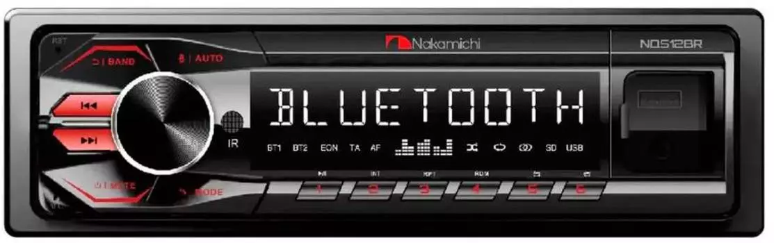 Автомагнитола Nakamichi NQ512BR (nak-nq512br)