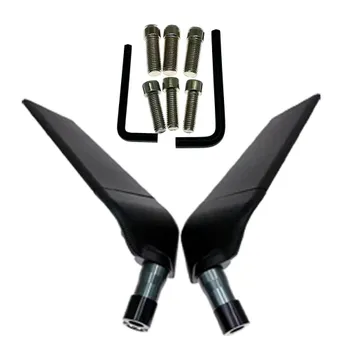 Motorcycle Rear View Mirrors Adjustable Rotating Side Mirrors Universal Fit for ducati bmw CFMOTO Yamaha Benelli VESPA K T M золотой
