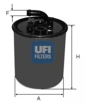 Топливный фильтр UFI 24.416.00 MB Sprinter/Vito /W168/Vaneo 1.7CDi 98>