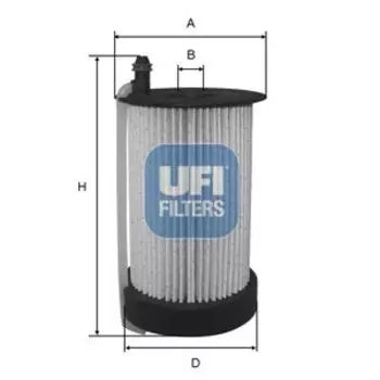 Топливный фильтр UFI 26.031.00 Audi A3, VW Passat/Caddy/Touran, Skoda Octavia 1.9/2.0TDi/SDi 03>
