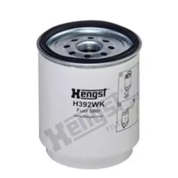 Топливный фильтр HENGST H392WK RVI, Volvo