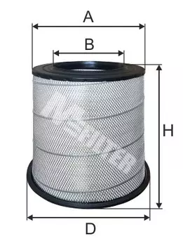 Фильтр воздушный MFILTER A529