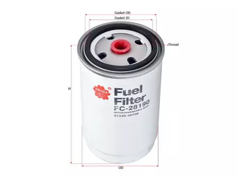 Топливный фильтр SAKURA FC-28190 Hyundai