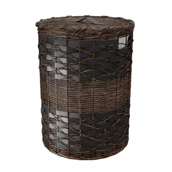 Корзина для белья WasserKRAFT Bever WB-240-L коричневая