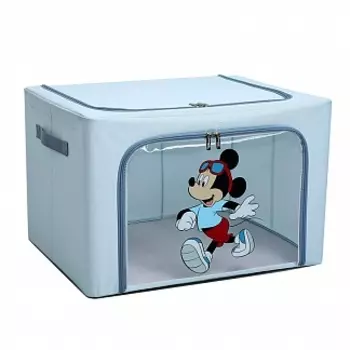 Коробка для игрушек Blonder Home Running Mickey KEY/57, голубая