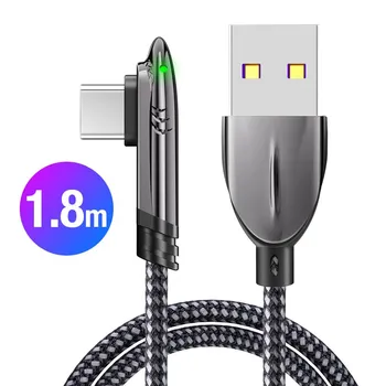 FONKEN 66W 6A Кабель для быстрой зарядки данных Type-c Поддержка быстрой зарядки Передача данных для Apple 13 Huawei Xiaomi 1.2m чёрный