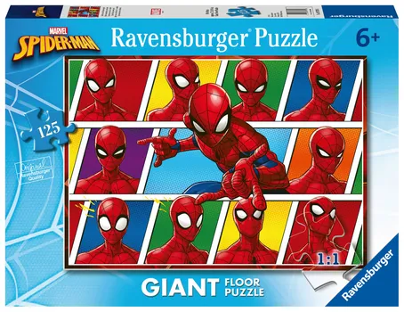 Ravensburger, пазл, Великан, Человек-Паук, 125 шт.