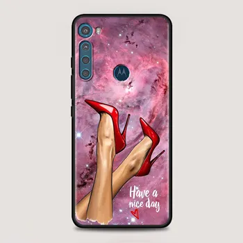 Чехол для MOTOROLA One Fusion Shell для Moto G10 G9 G8 Plus Play Power One G20 G30 G40 G50 G60 Edge 20 для девочек, малышей, супер мам, женщин Moto One Fusion