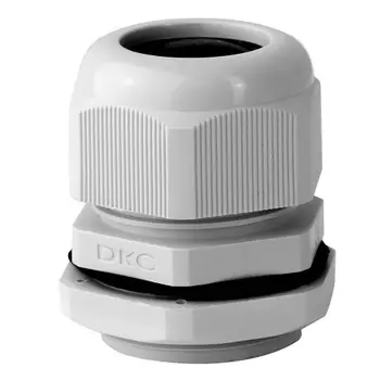 Кабельный ввод DKC 52500 с контргайкой, IP68, PG7, д.3 - 6,5мм, "Express"