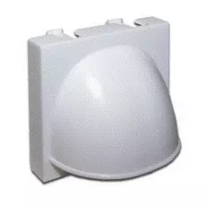 Кабельный ввод Lanmaster LAN-SIP-23CO-WH открытый, 45х45, белый