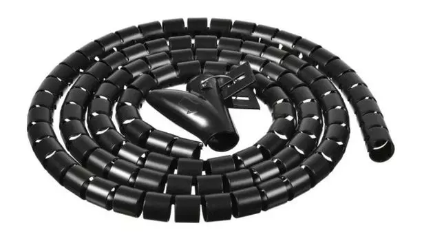 Кабельный организатор Buro BHP CG155B Spiral Hose 15x1500mm Black
