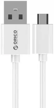 Кабель Orico ADC-08 USB 2.0/micro-USB, 0.8м, круглый, белый