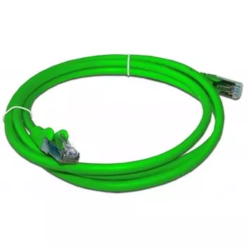 Кабель патч-корд F/UTP 6 кат. 5м. Lanmaster LAN-PC45/S6-5.0-GN RJ45 - RJ45, 4 пары, зеленый, LSZH