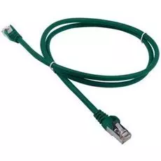 Кабель патч-корд F/UTP 5e кат. 15м. Lanmaster LAN-PC45/S5E-15-GN LSZH, зеленый