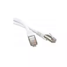 Кабель патч-корд F/UTP 5e кат. 7м. Lanmaster LAN-S45-45-7.0-WH RJ45 - RJ45, 4 пары, белый