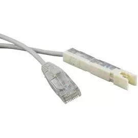 Кабель патч-корд Hyperline PC-110-RJ45-1P-CX-2M-LSZH-GY 110 тип-RJ45, 1 пара, LSZH, 2 м, серый