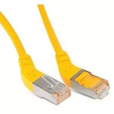 Кабель патч-корд Hyperline PC-APM-STP-RJ45/L45-RJ45/R45-C5e-5M-LSZH-YL