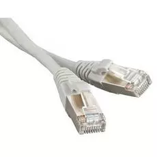 Кабель патч-корд Hyperline PC-LPM-STP-RJ45-RJ45-C6a-10M-LSZH-GY F/UTP, экранированный, Cat.6a, LSZH, 10 м, серый