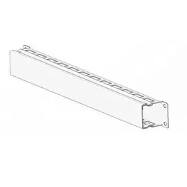 Кабельный организатор DKC R5CP1961HEB 19" с крышкой 1U, глубина 60 мм, RAL9005, "RAM telecom"