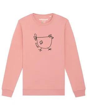 Толстовка Watapparel Le poulet - das Huhn, розовый