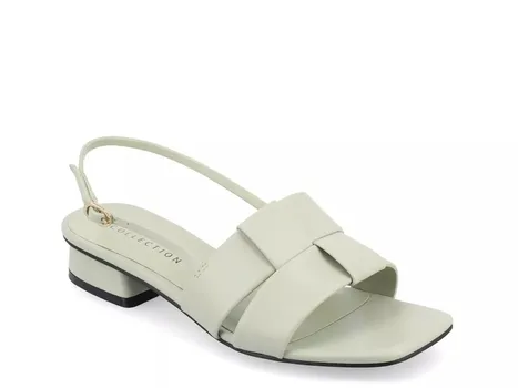 Сандалии Tabatha Journee Collection, зеленый шалфей