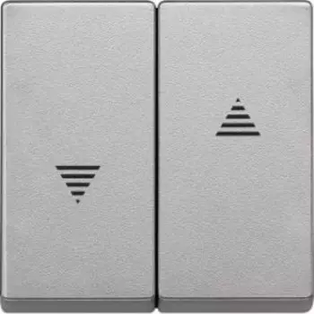 MTN435560 Клавиша x2 для жалюзи, алюминий Merten