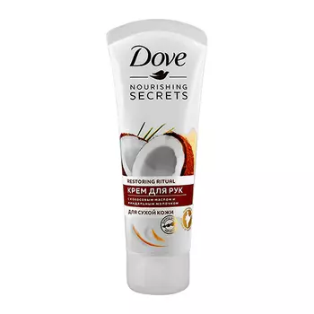 DOVE Крем для рук кокосовое масло и миндальное молочко 75 мл (DOVE, Для рук)