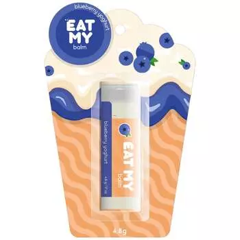 Eat My Бальзам для губ "Йогурт с голубикой", 4,8 г (Eat My, Для губ)