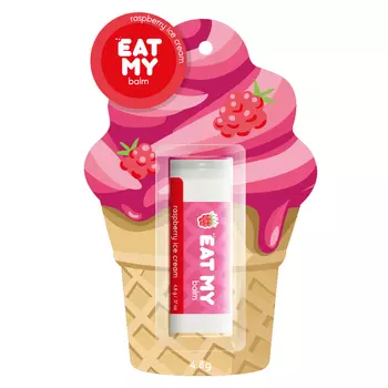 Eat My Бальзам для губ "Малиновый пломбир", 4.8 г (Eat My, Для губ)