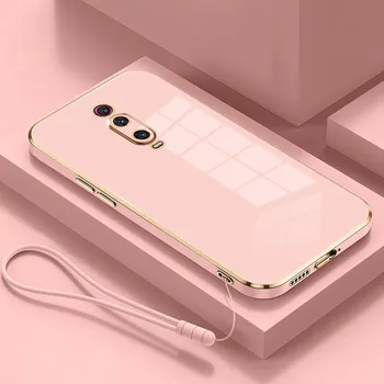 Для Xiaomi Mi 9T Pro Чехол Защитный противоударный чехол для телефона Xiaomi 9T Матовый чехол M1903F10G M1903F11G жесткая защита Skin Feel Xiaomi Mi 9T&Case & Strap