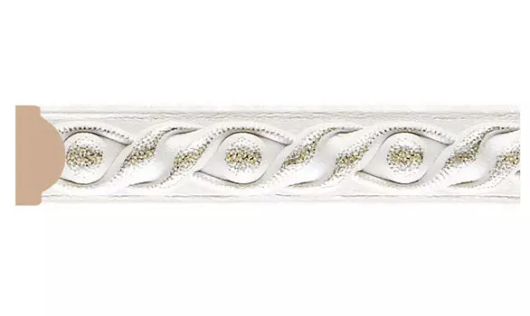 Молдинг 130-42/80 ДМ 15*8*2400 мм