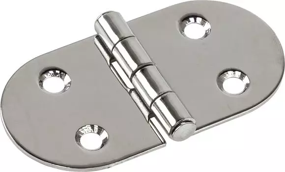 Петля 74х39 мм нержавеющая 52570