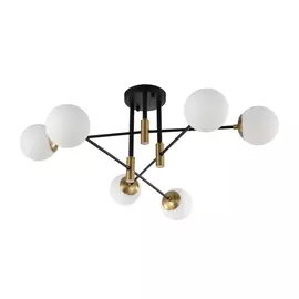 Потолочная люстра Crystal Lux Fidel FIDEL PL6 BLACK