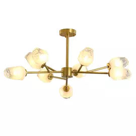 Потолочная люстра Delight Collection KM1245P KM1245P-9 brass
