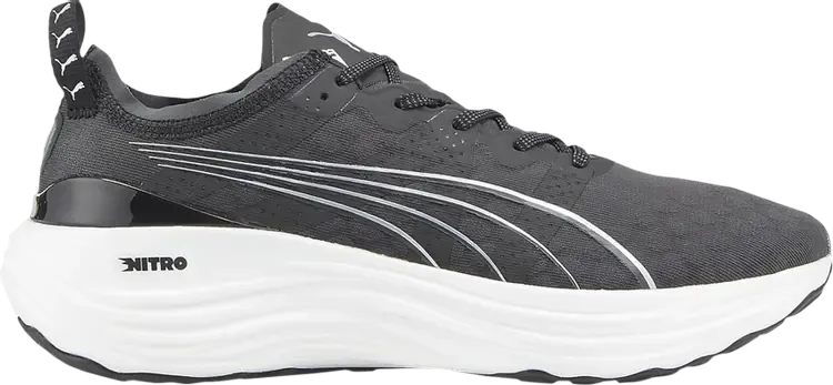 Кроссовки Puma ForeverRun Nitro Black White, черный