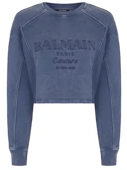 Толстовка хлопковая BALMAIN