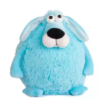 Мягкая игрушка "Button Blue", Собачка - кругляш синий, 27 см