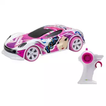Машинка для девочки на пульте управления Лайтнинг Амазон