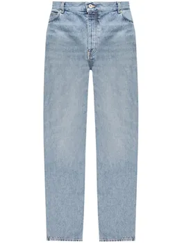 Джинсы прямого кроя LOEWE, синий