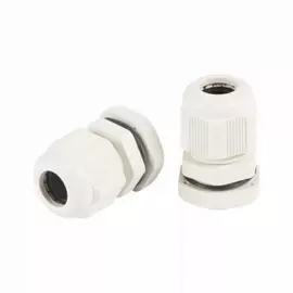 кабельный ввод pg-13,5 (6-12 мм) серый (2шт), rexant 07-8013-02