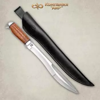 Мачете туристический (разделочный) АиР "Боярин", сталь 95х18, рукоять дерево