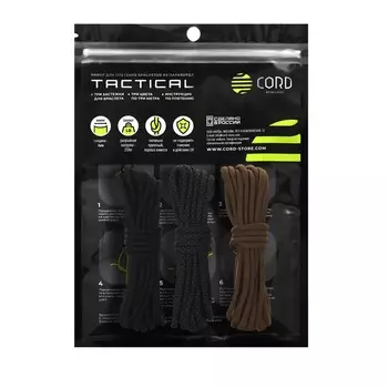 Набор для плетения браслетов из паракорда TACTICAL