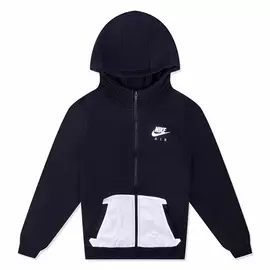 Air French Terry Big Kids' (Girls') Full-Zip Hoodie