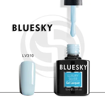 BLUESKY Гель-лак Luxury Silver LV315