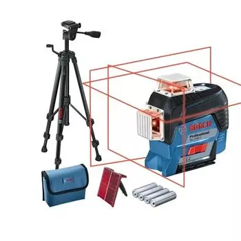 Нивелир лазерный Bosch GLL 3-80 C (AA) + BT 150