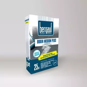 Наливной пол Bergauf Boden Medium Plus, 25 кг