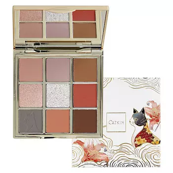 CATKIN Палетка теней для век DREAMWORLD 9 COLORS EYESHADOW